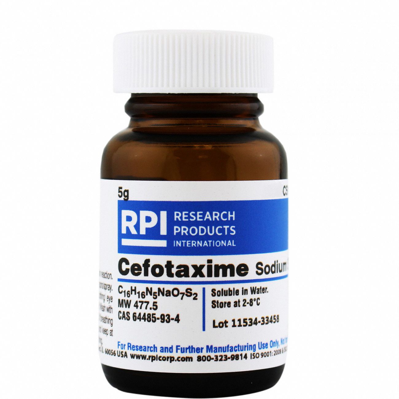 Cefotaxime,  Sodium Salt, 5g
