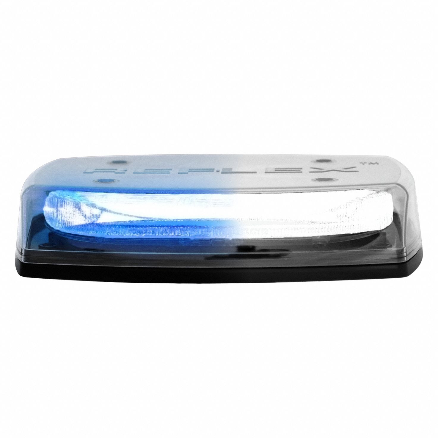 CODE 3, Emergency Vehicle Mini Light Bar, Blue/White, Mini Light Bar