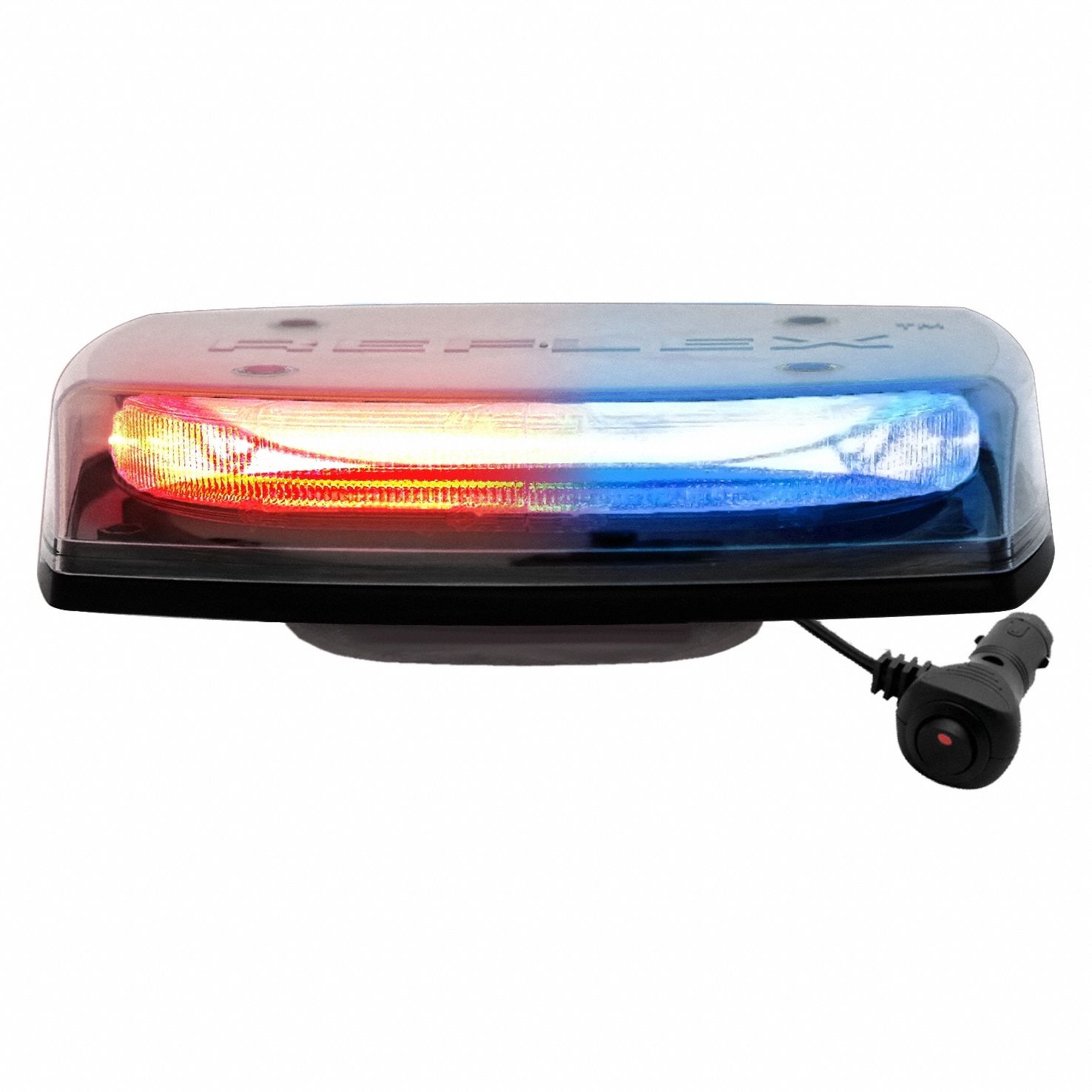 CODE 3, Emergency Vehicle Mini Light Bar, Blue/Red, Mini Light Bar