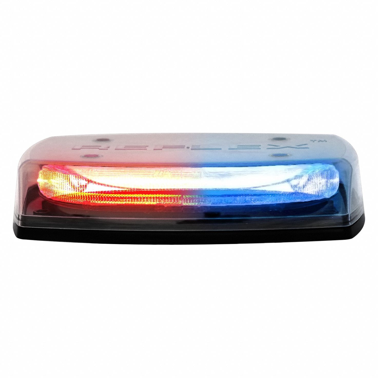 Mini Light Bar: Emergency Vehicle Mini Light Bar, Blue/Red, 40.8 W Watt, Clear, LED, IP65