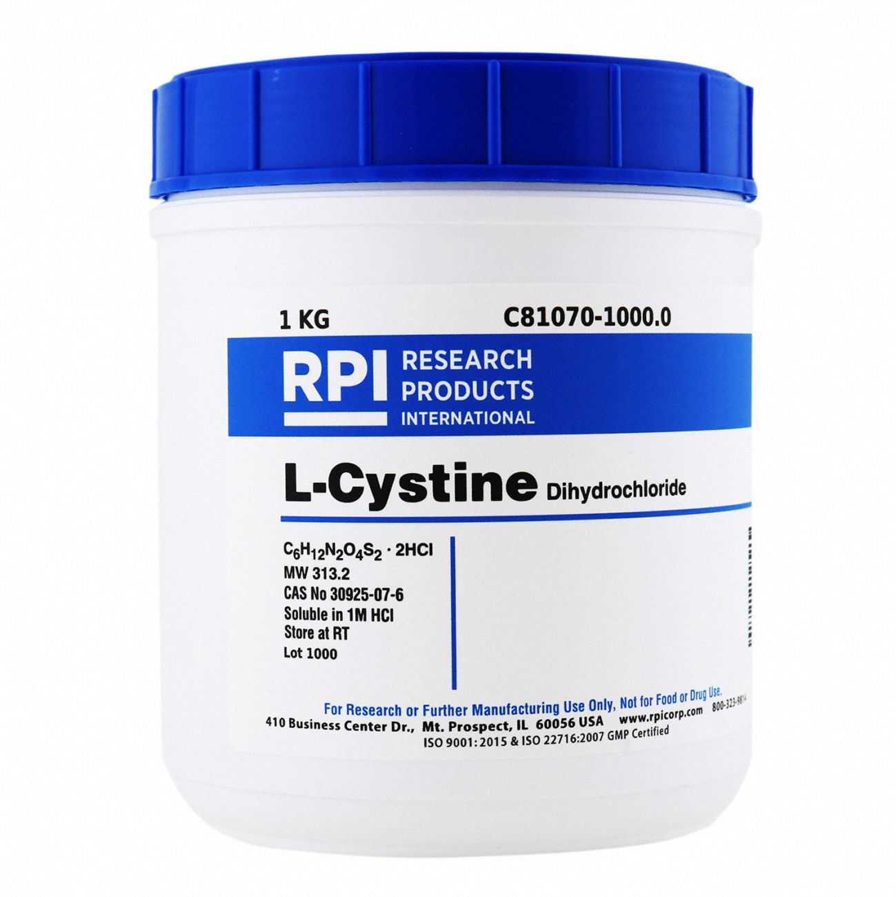 L-Cystine Dihydrochloride, 1kg