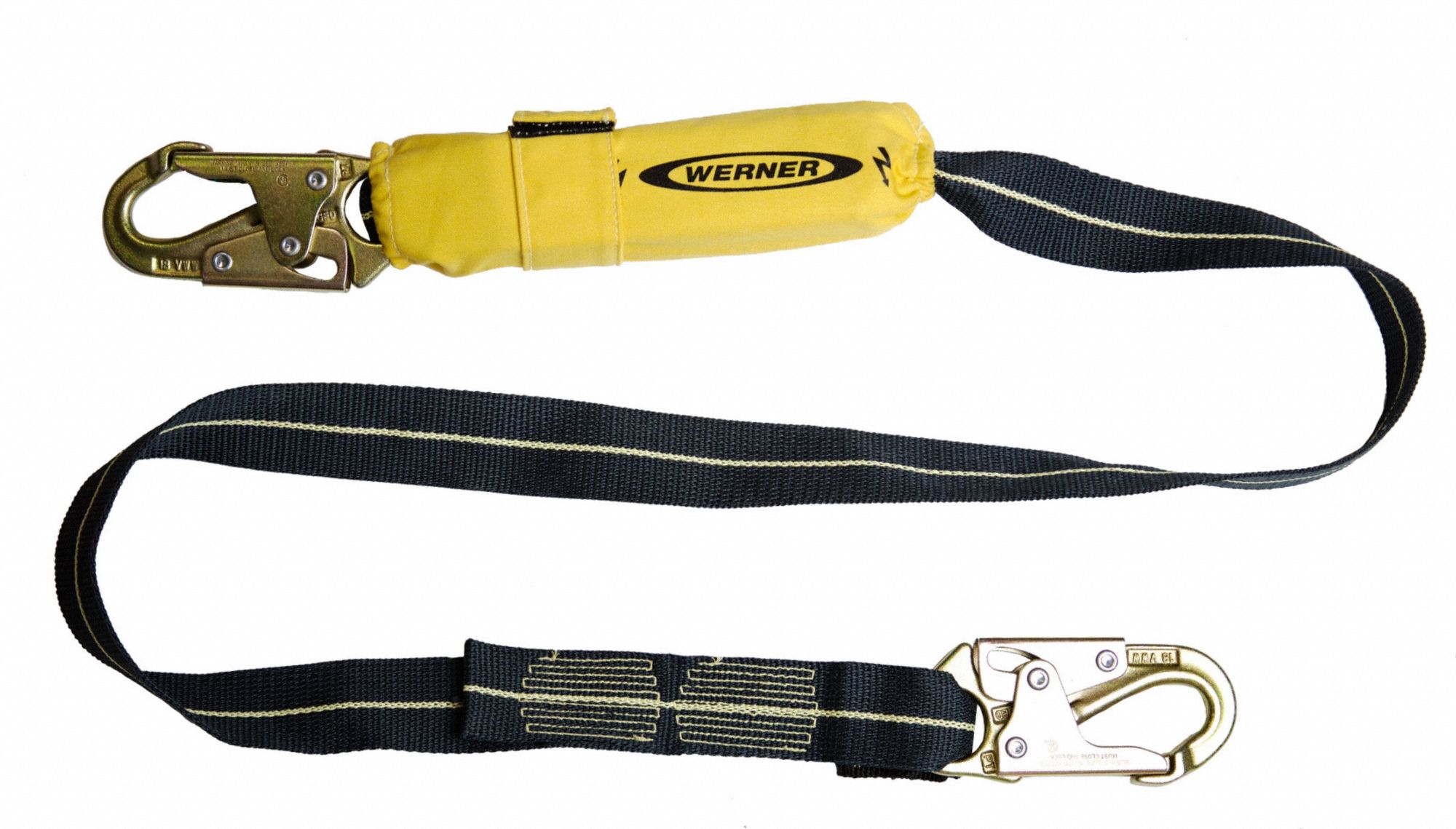 SoftCoil Arc Flash Lanyard (Snaphooks): Arc-Flash Rated, Steel Snap Hook, Steel Snap Hook