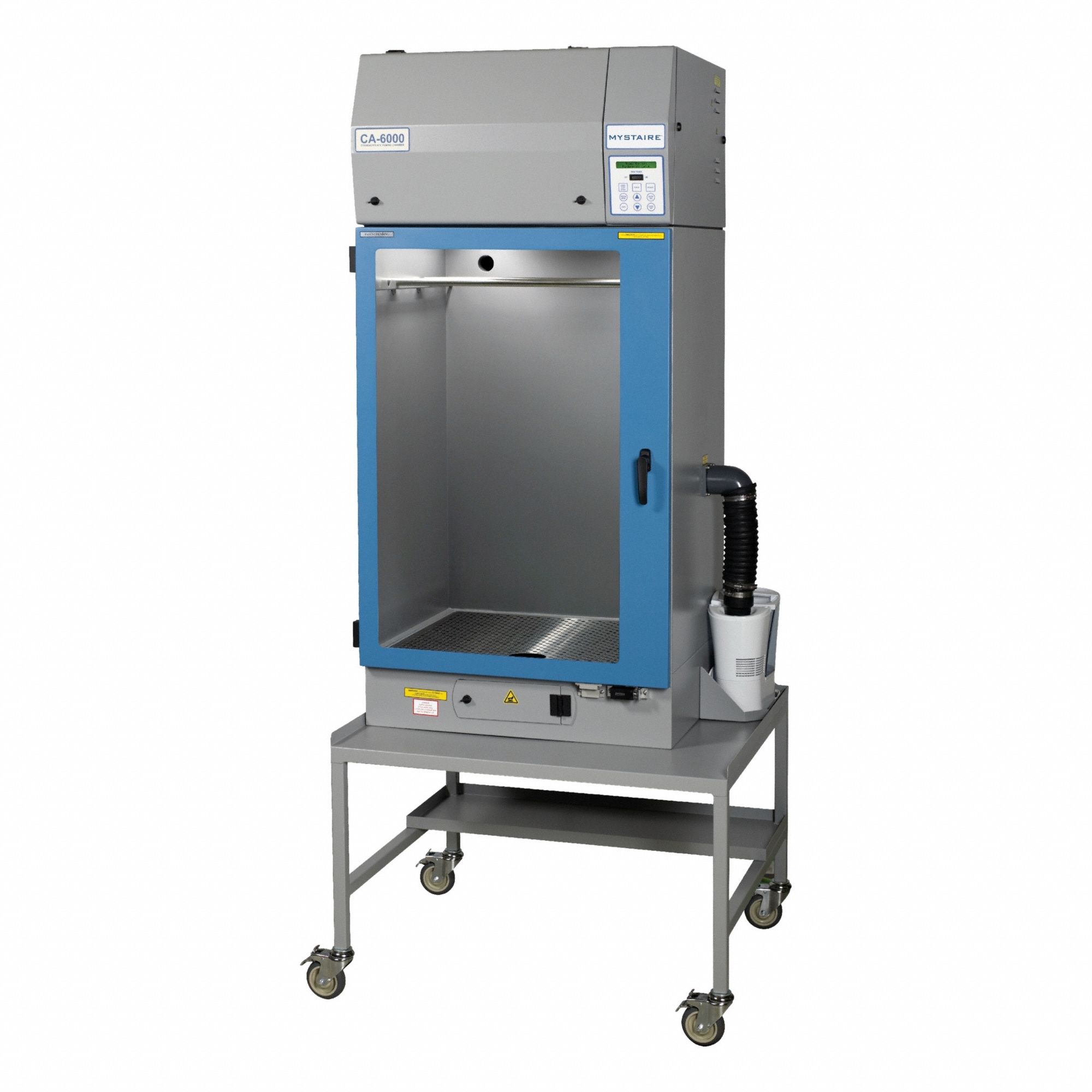 Mobile Cart: 39 in Overall Wd, 25 in Overall Ht, Advanced Cyanoacrylate Fuming Chambers
