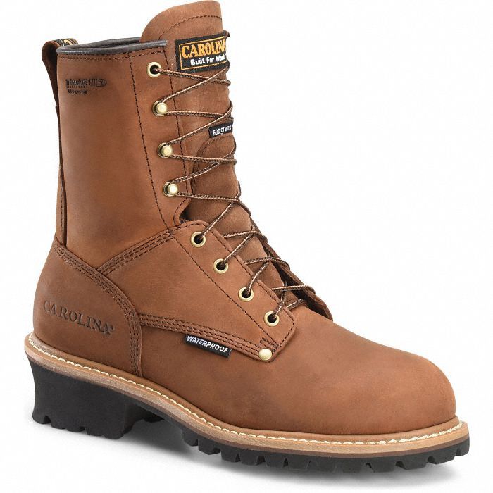 Logger Boot: D, 10 1/2 Size, Brown, Logger Boot, CA4821