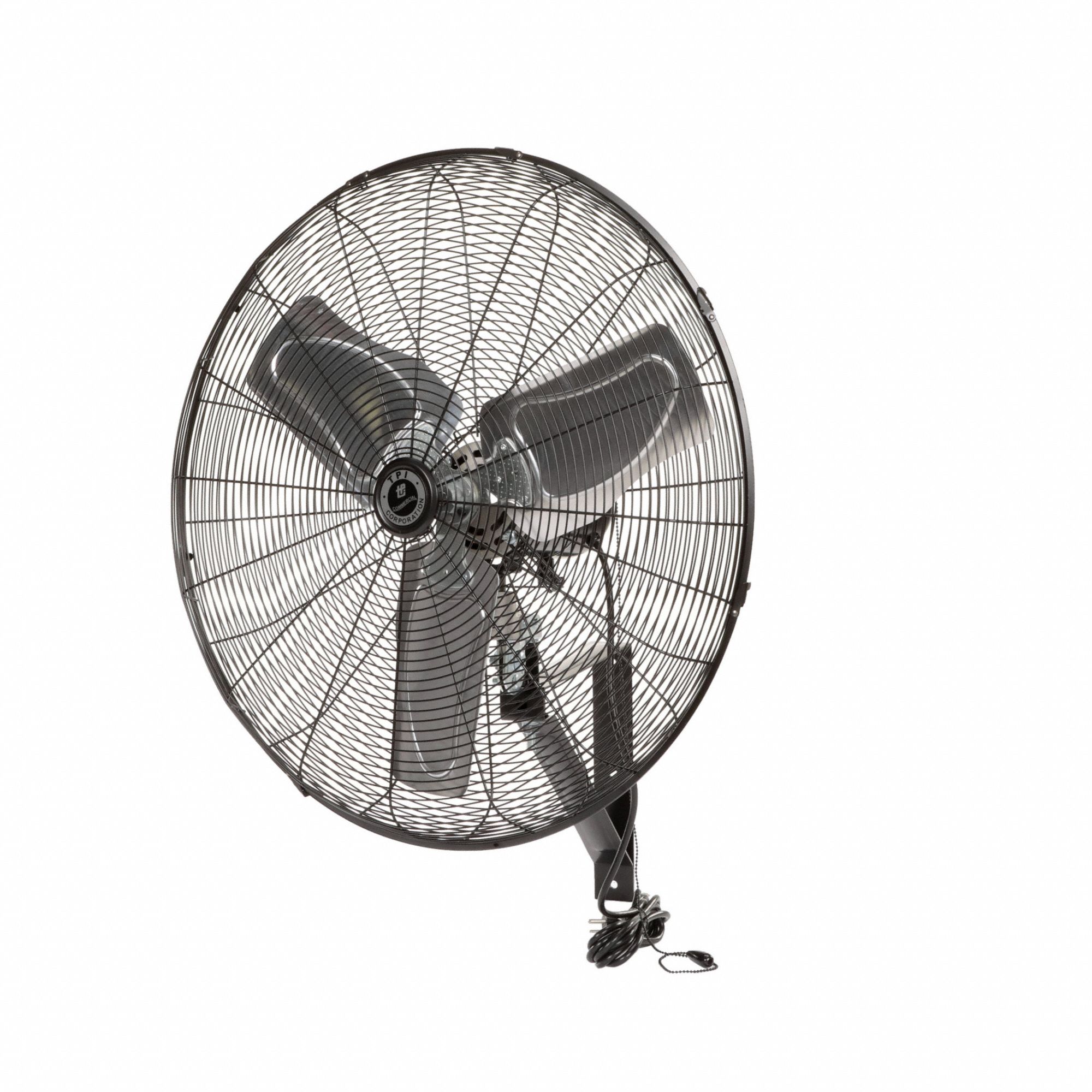 TPI COMMERCIAL, 24 in Blade Dia, 120V AC, Mounted Fan - 406MP8|CACU 24 ...