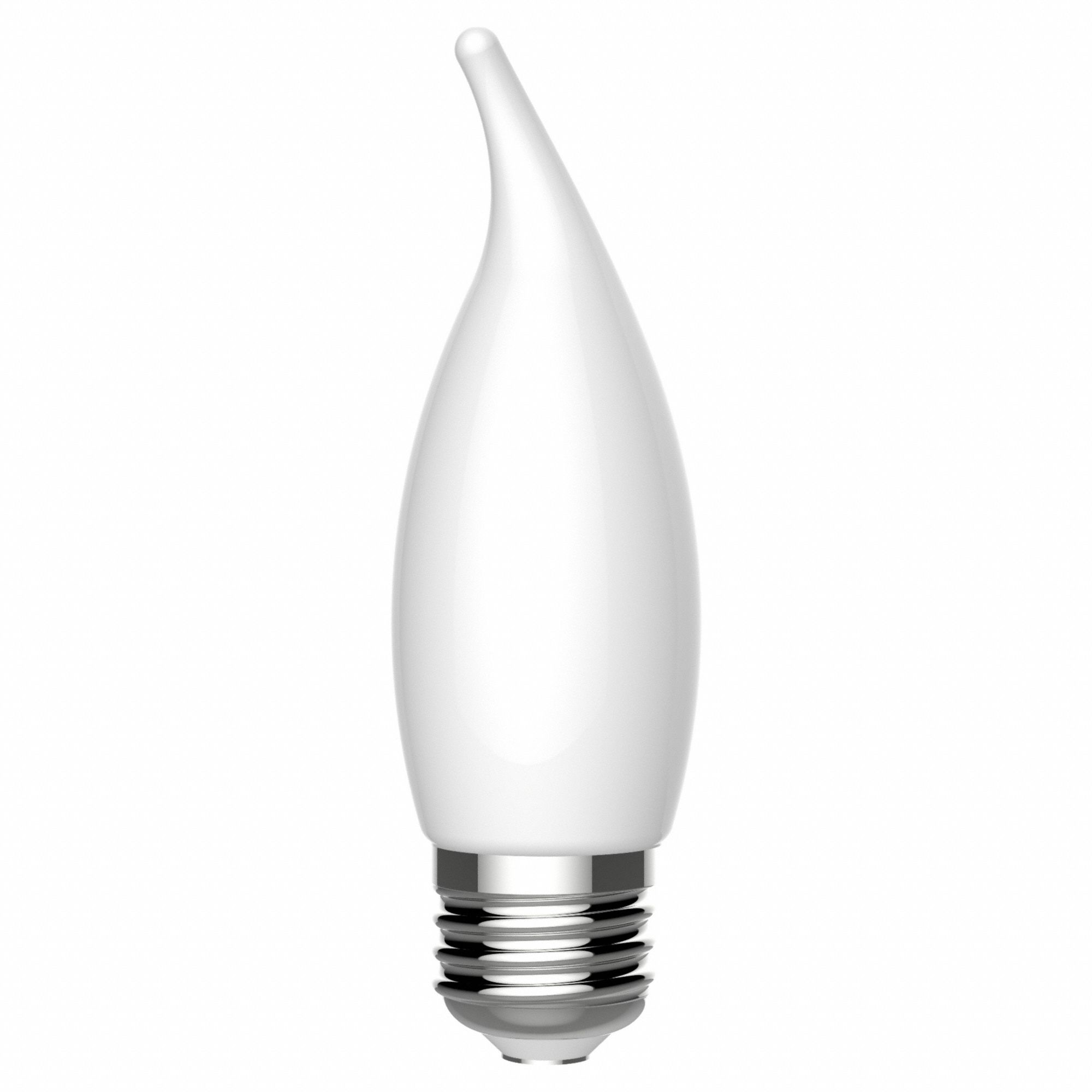 LED Bulb Decorative, 4 1/3 in L, 2.5 W, PK2