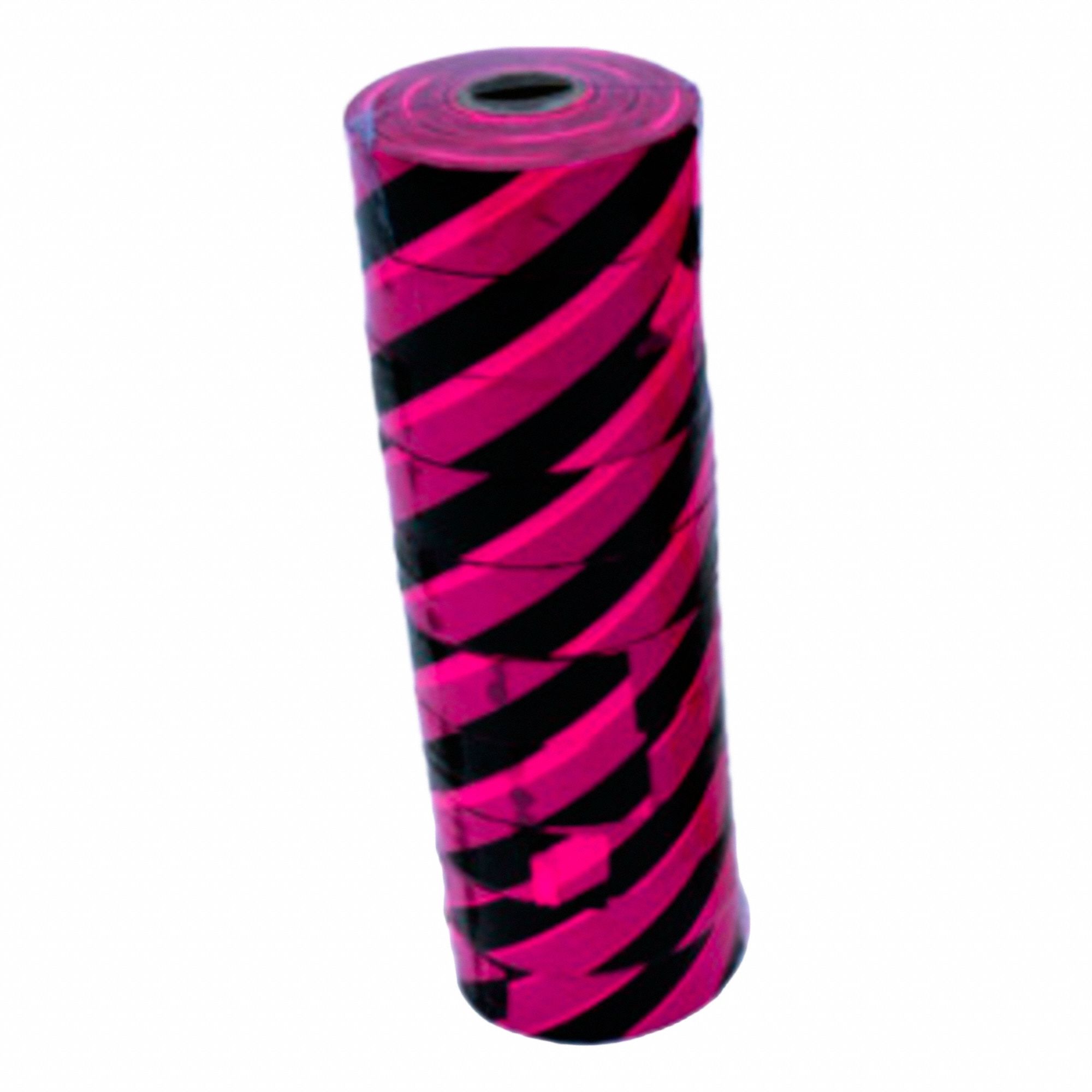 FLAGGING TAPE,125 FT L,BLACK/PINK,PK10