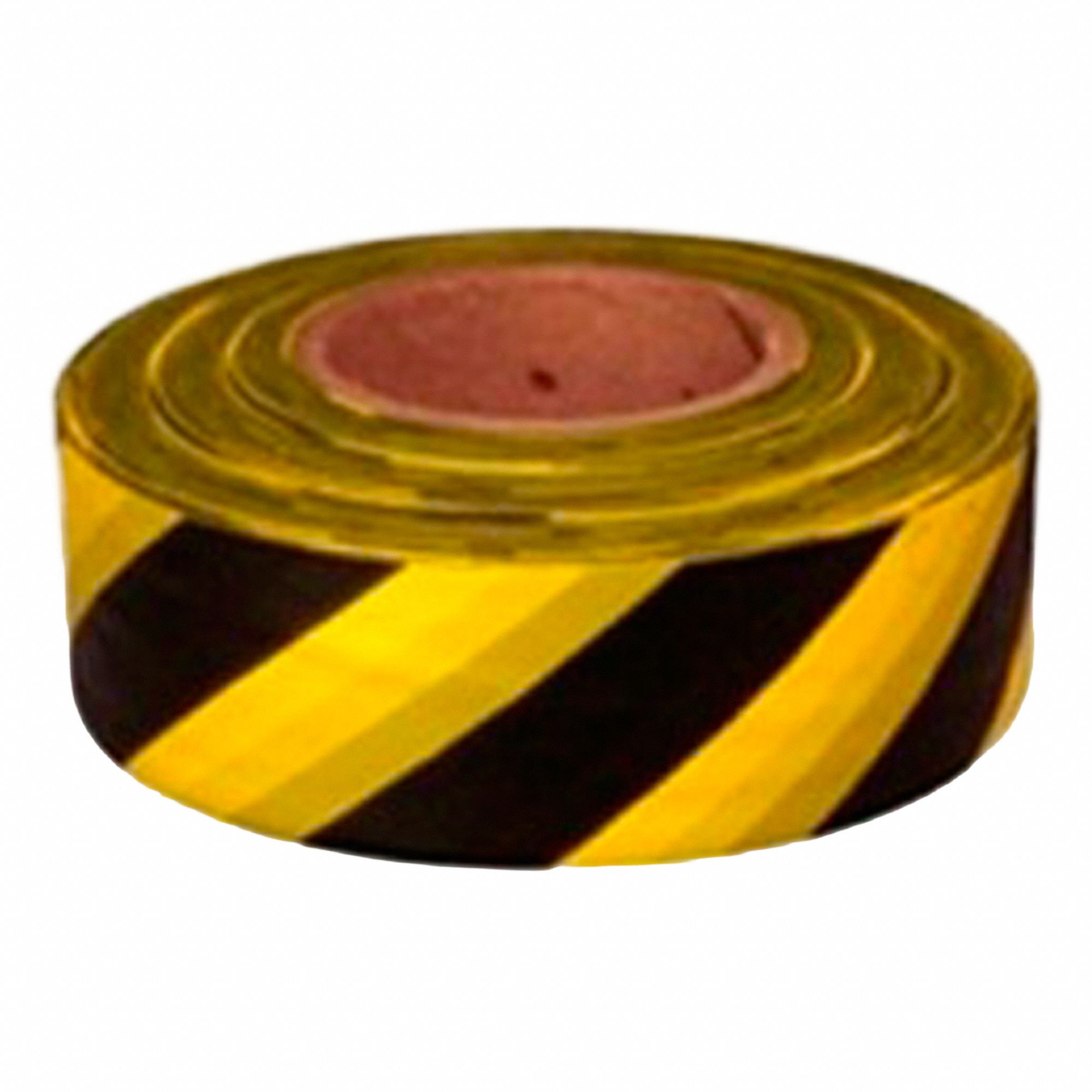 FLAGGING TAPE,125 FT L,BLACK/YELLOW,PK10