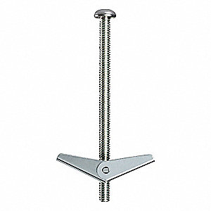 SPRING TOGGLE BOLT 1/4 X 3IN ROUND