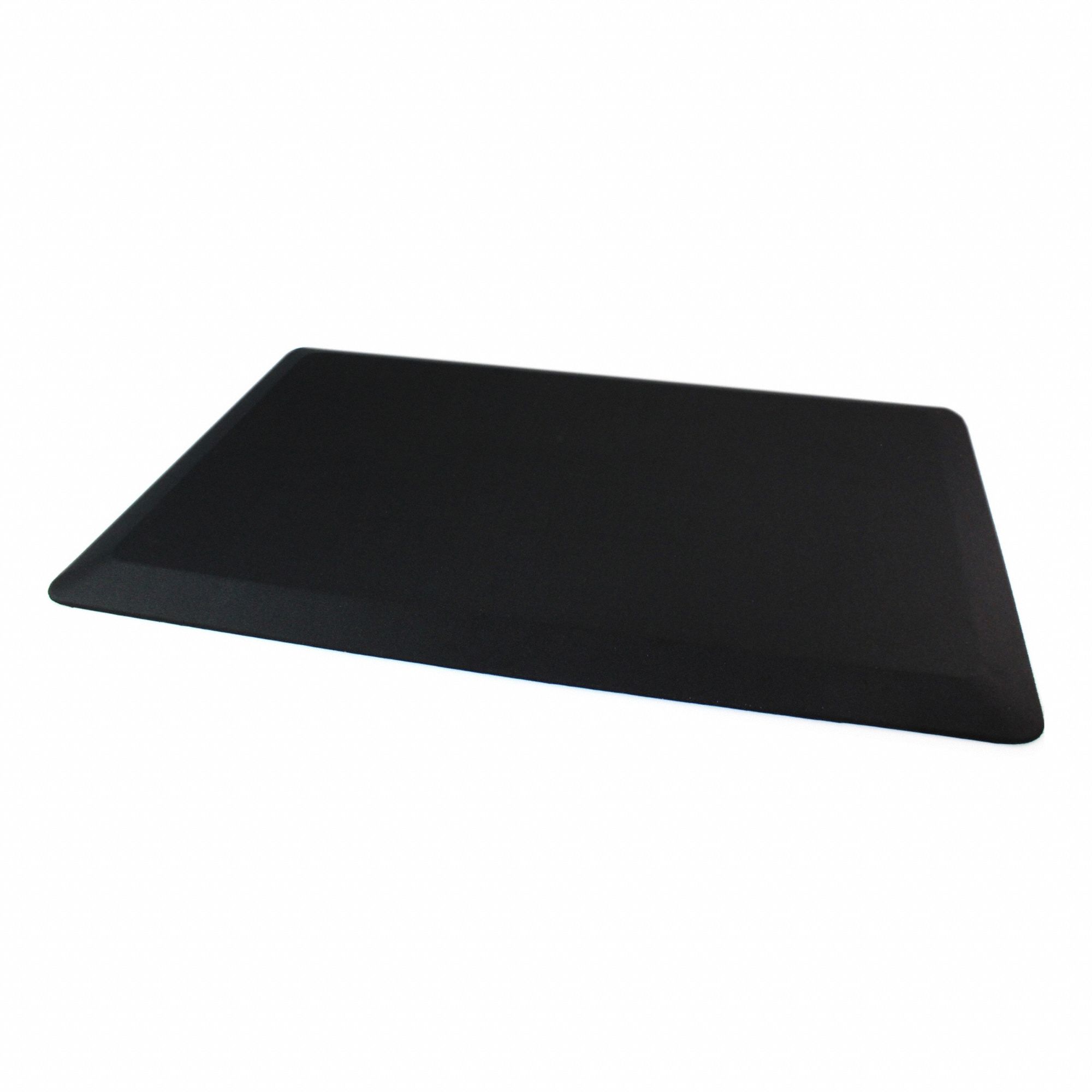 Antifatigue Mat: Raised Non-Slip Surface, 16 in x 24 in, 51/64 in Thick, Beveled Edge