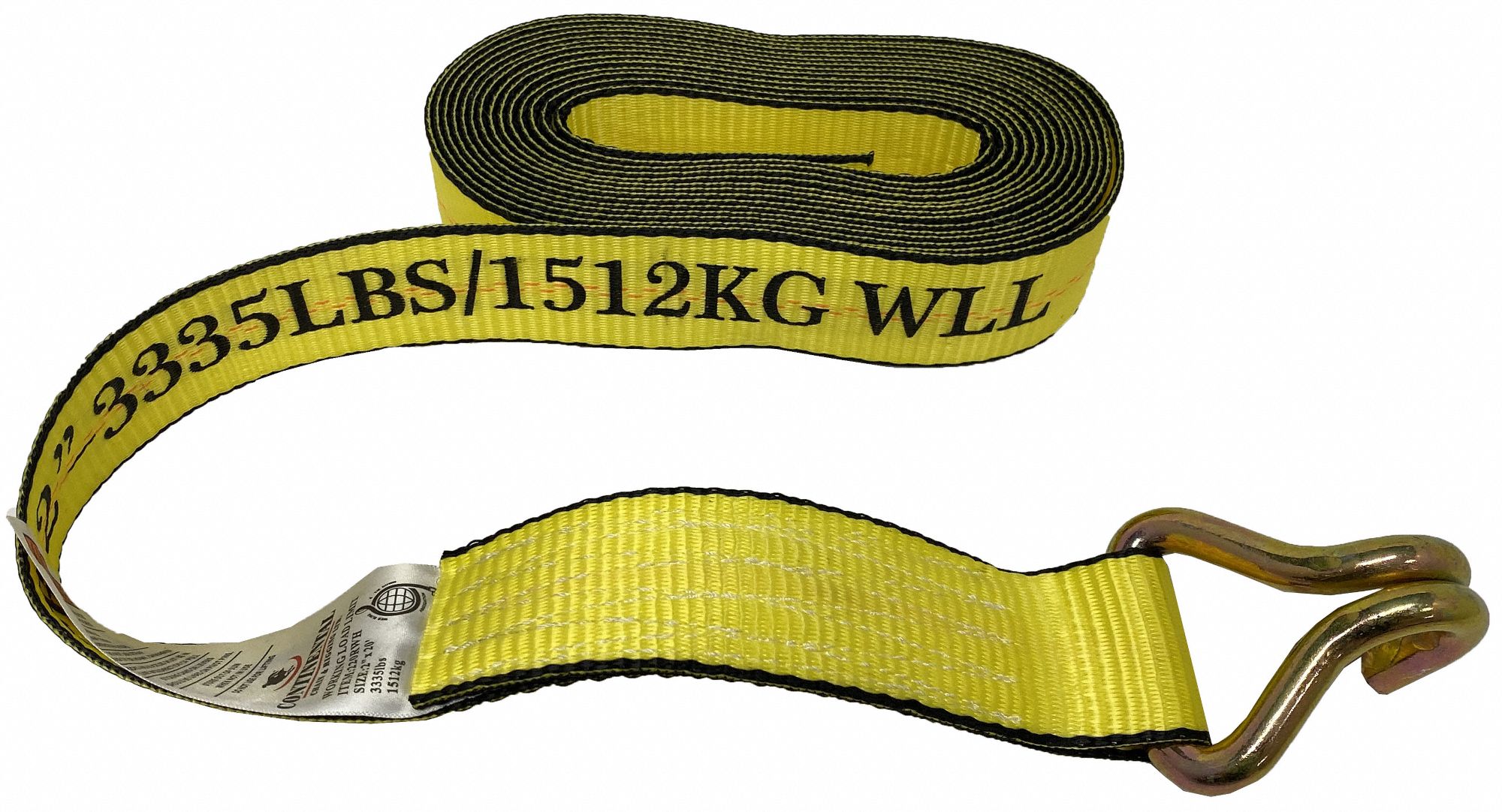CARGO, 2 IN W X 30 FT L, WIRE-HOOK END TYPE