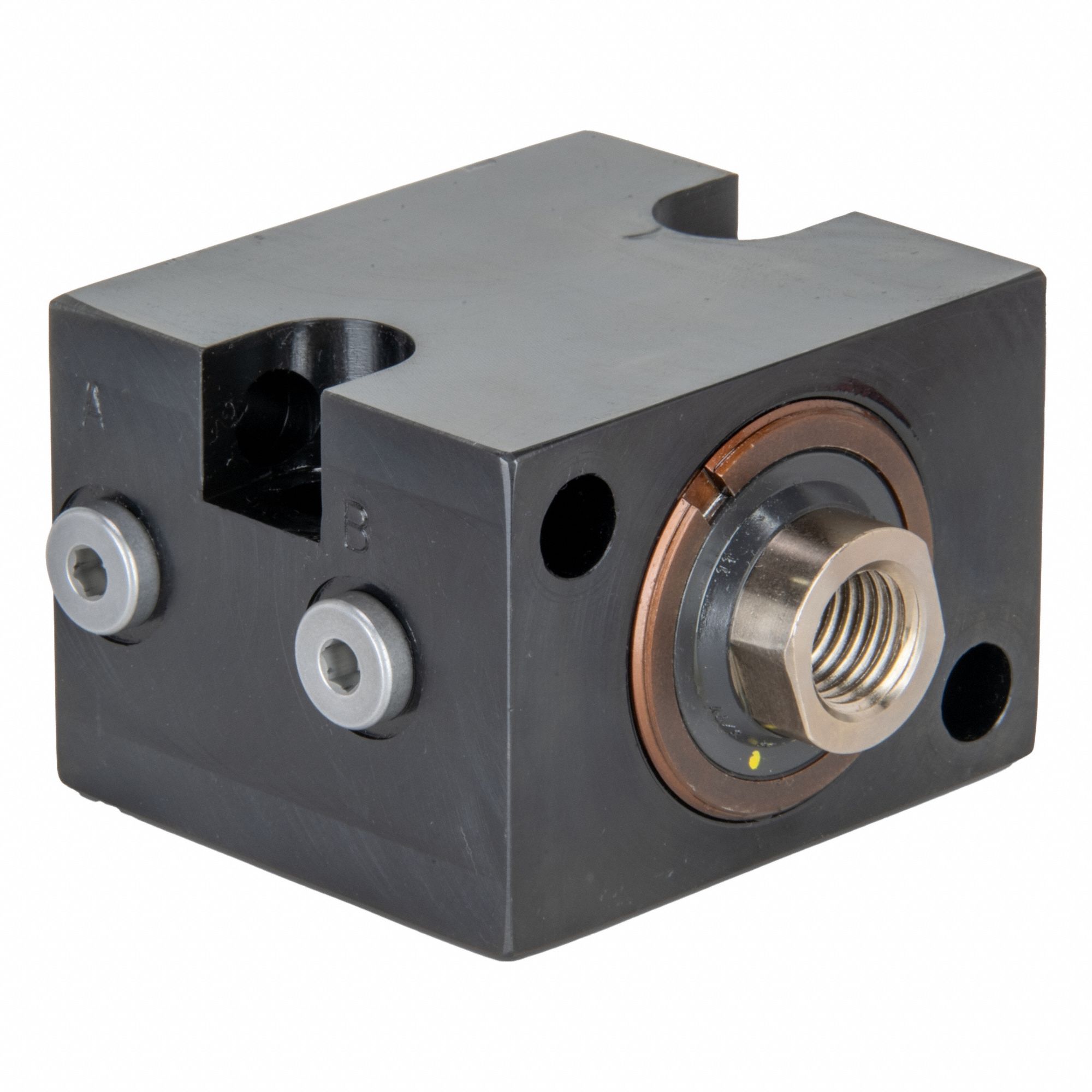 Block Hydraulic Cylinder: Double Acting, 9, 750 lbf Nominal Capacity, 49/50 in Stroke Lg