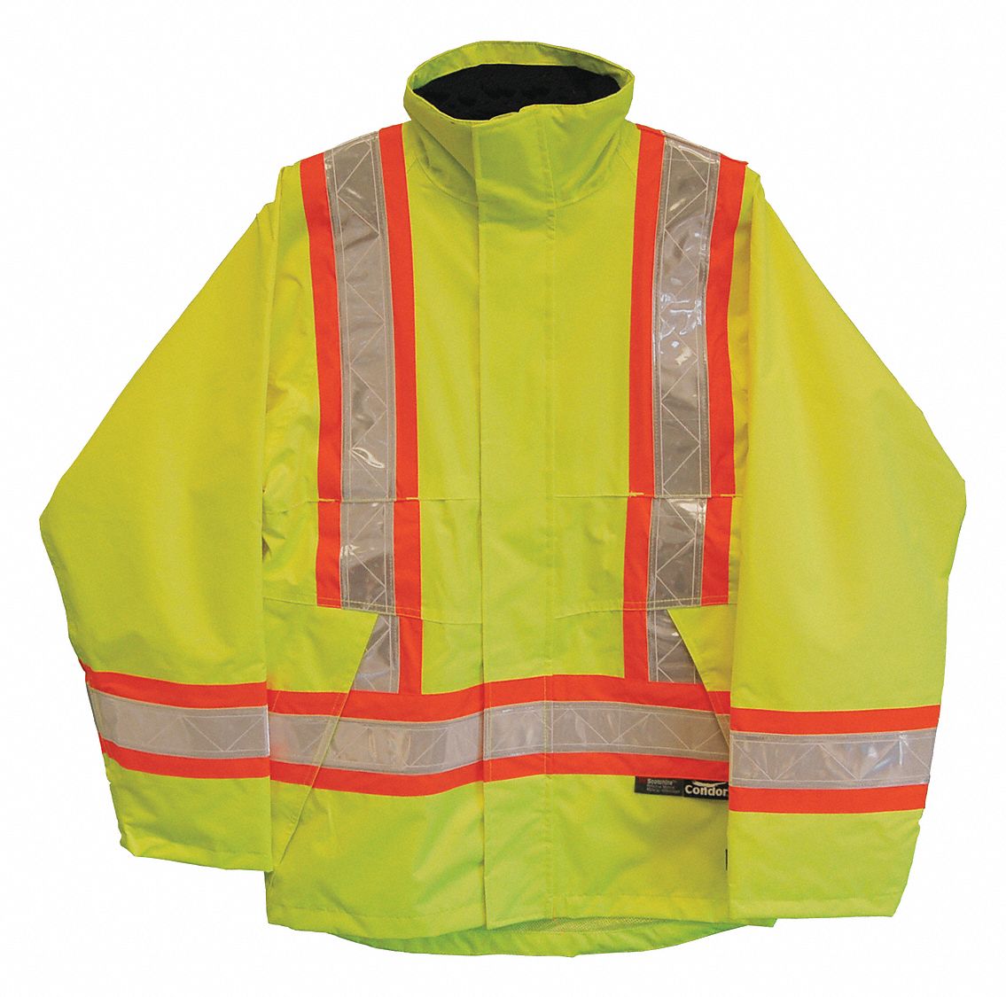 VESTE IMPERM DE CIRCULATION HT VIS,CSA,UNISX,TLE TTTGG/PTRN 60 PO,JNE,MANTEAU POLY A/PVC