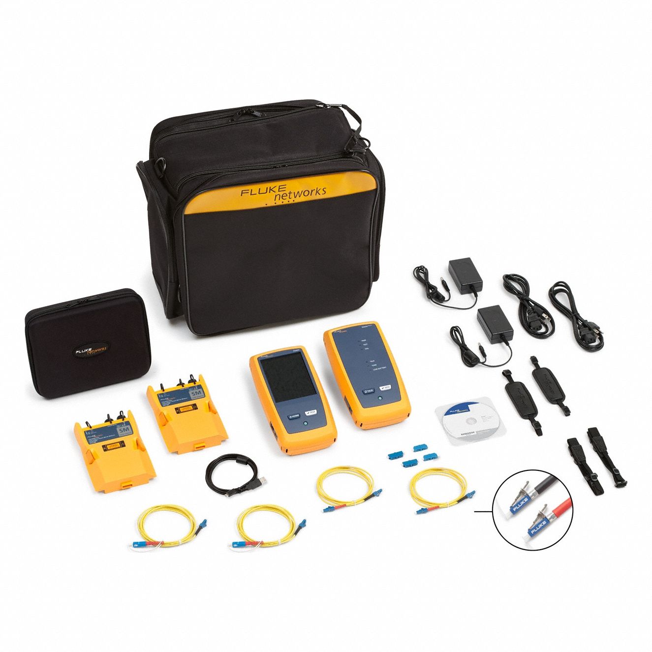 Optical Loss Test Set: CertiFiber Pro, Single-Mode, 1310nm, 1550nm, Single-Mode