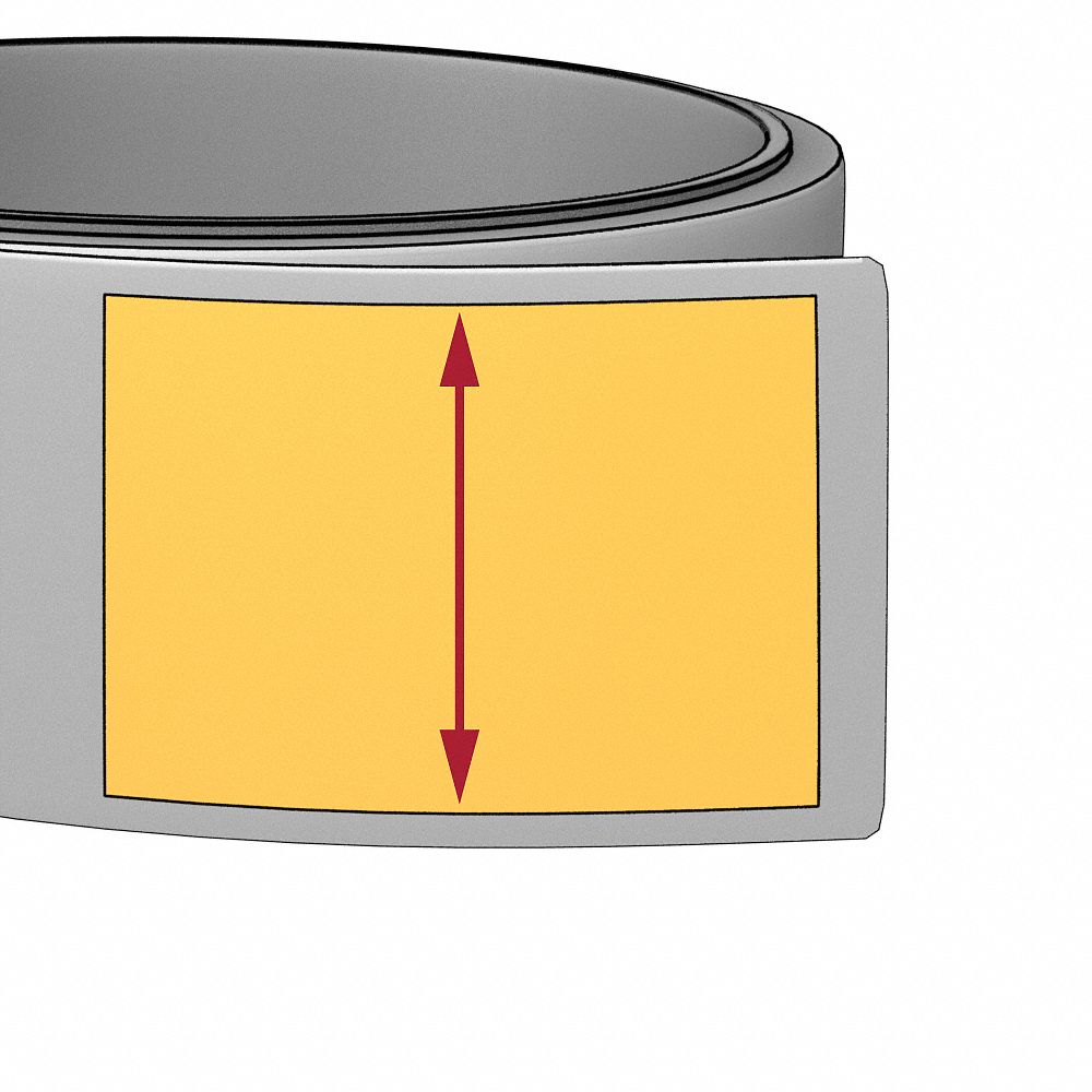 Indicateur de choc, ShockWatch Label, 97 x 97 x 4 mm, 75 g / 50 ms, orange,  Boîte de 50 pièces