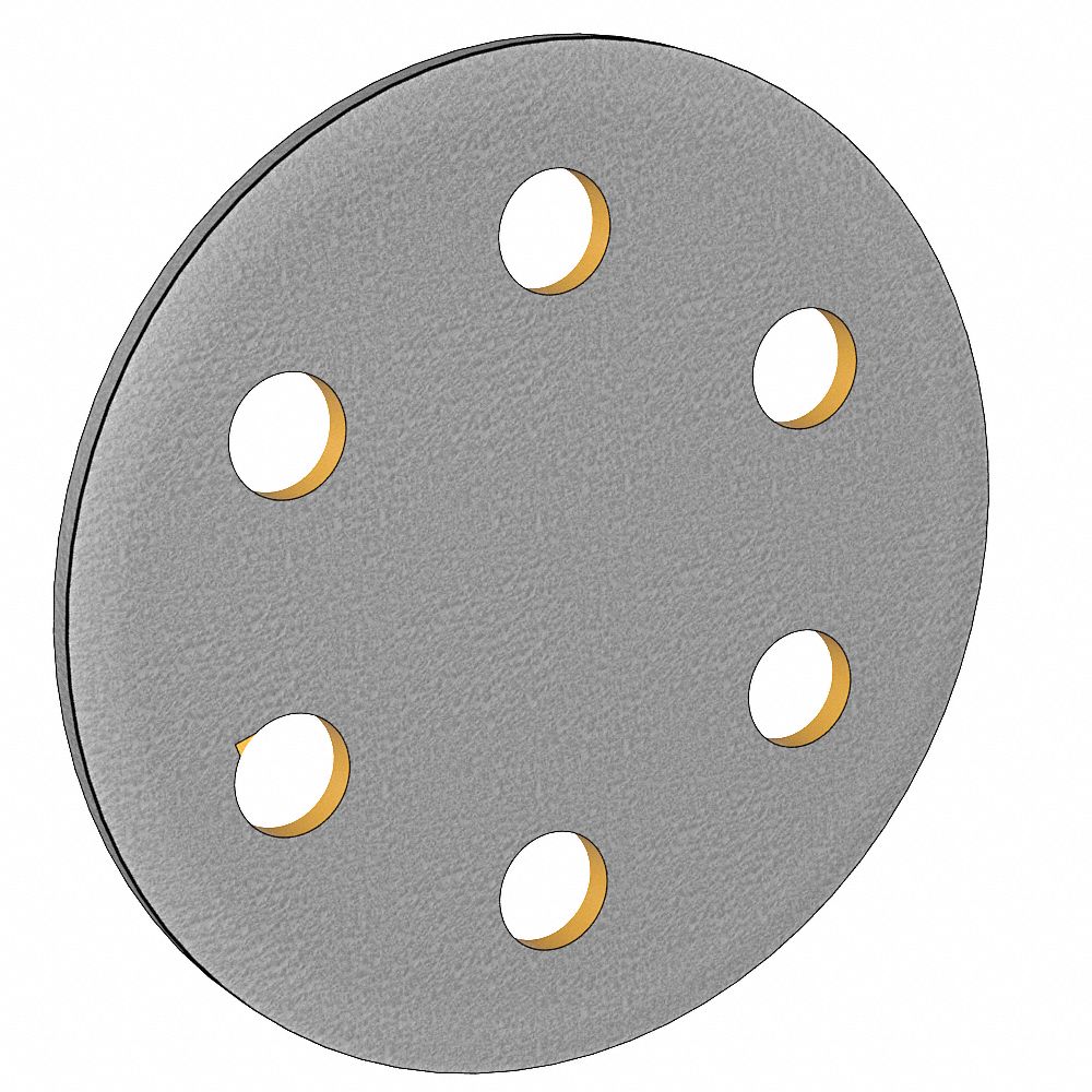 Merit 5/8-11 Diameter Disc Pad Nut for Quick-Change Resin Fiber Sanding Disc 