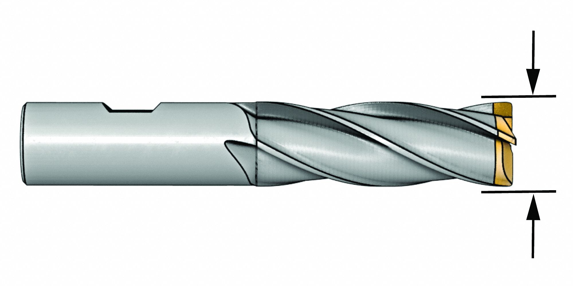 0.50mm Length of Cut Micro 100 Ball End Mill Number of Flutes: 2 AlTiN BMSM-003-2X 0.30mm Milling Dia BMSM 