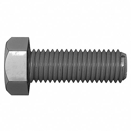 M8-1.25 x 50mm Zinc Hex Cap Screw 5 Partial Thread Class 8.8  8 mm x 50 mm