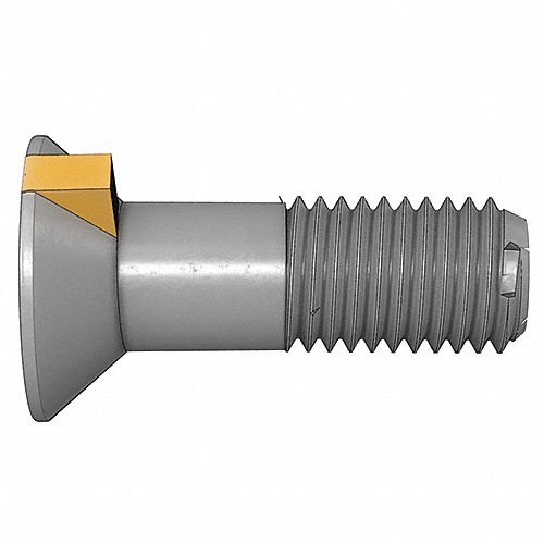 Grade 8 Steel Plain Plow Bolts Flat Head 18 X 41/2 7 Head 10 pcs