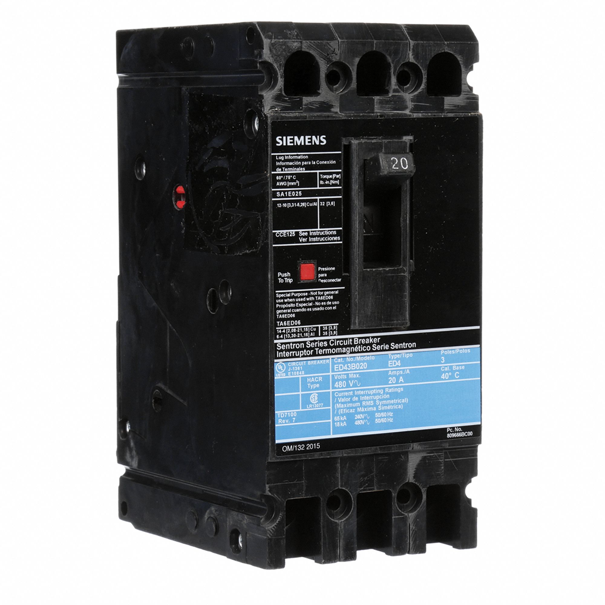 Molded Case Circuit Breakers Grainger Industrial Supply
