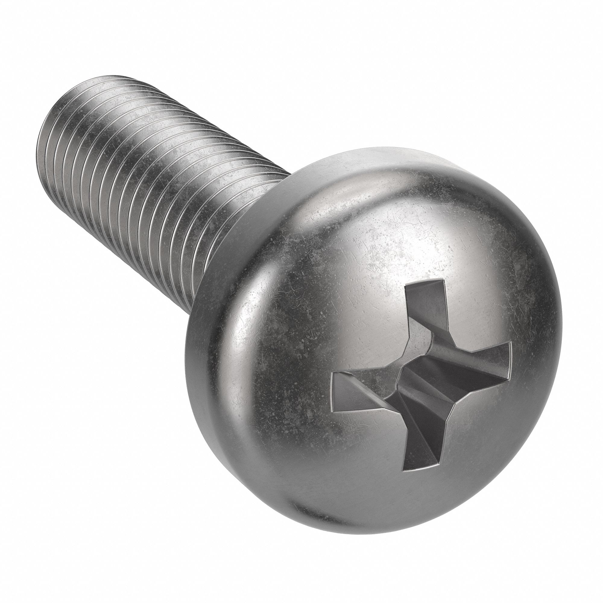 Meets ASME B18.6.3 Round Head 3/8-16 Threads Fully Threaded Slotted Drive Pack of 5 Plain Finish 2 Length 18-8 Stainless Steel Machine Screw