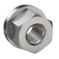 GRAINGER APPROVED 354285G Castle Nut,7/8-14,Gr 5,Steel,Plain,PK10 