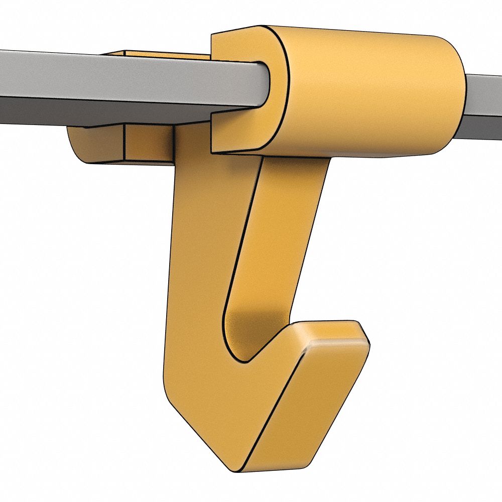 Screwin Hooks 75 Pcs Screw Hooks for Hanging,6 Sizes Screw Hooks Cup