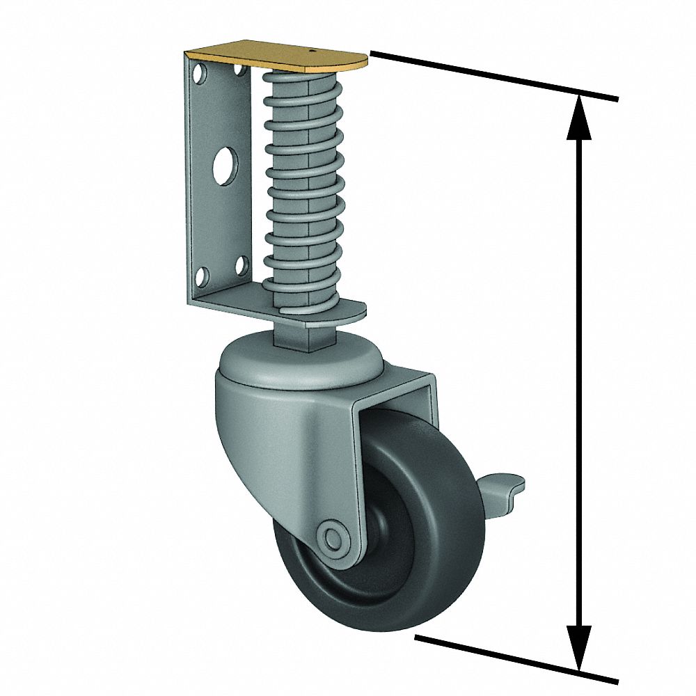 SideMount Casters Grainger Industrial Supply
