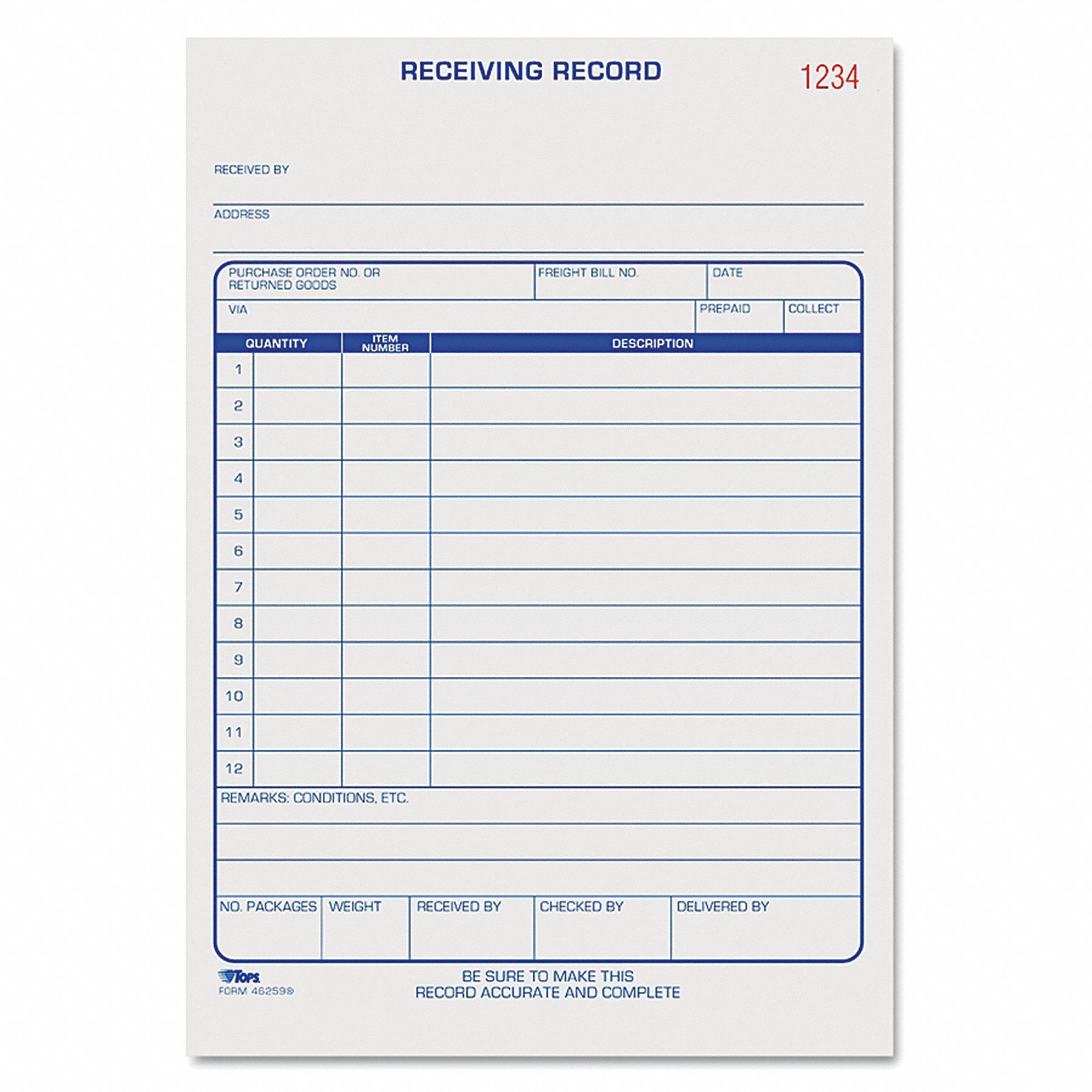 Record Keeping Forms and Journals