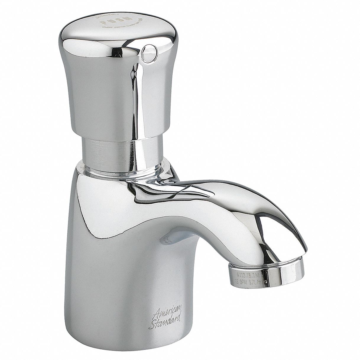 Single-Metering-Handle Single-Hole Deck-Mount Washroom Faucets