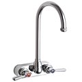 Two-Hole Centerset Wall-Mount Kitchen Sink Faucets