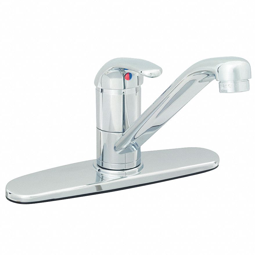 Two-Hole Centerset Deck-Mount Kitchen Sink Faucets - Grainger ...