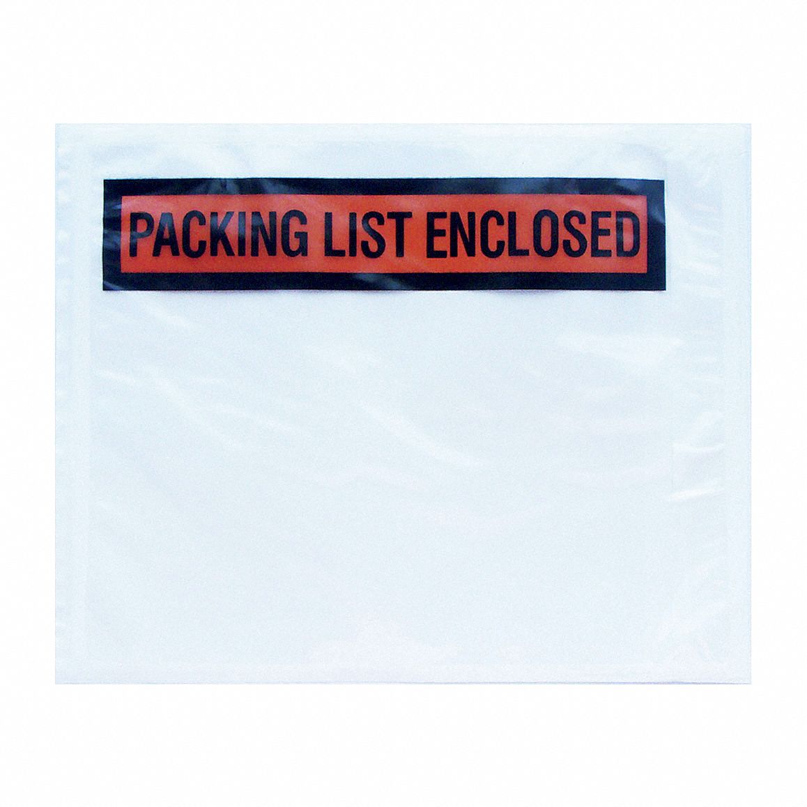 Packing List Envelopes