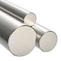 Aluminum Rod Stock image