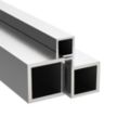 Stainless Steel Square Tube Stock image