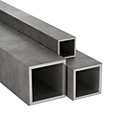 Carbon Steel Square Tube Stock image
