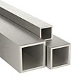 Aluminum Square Tube Stock image