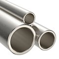 Aluminum Round Tube Stock image
