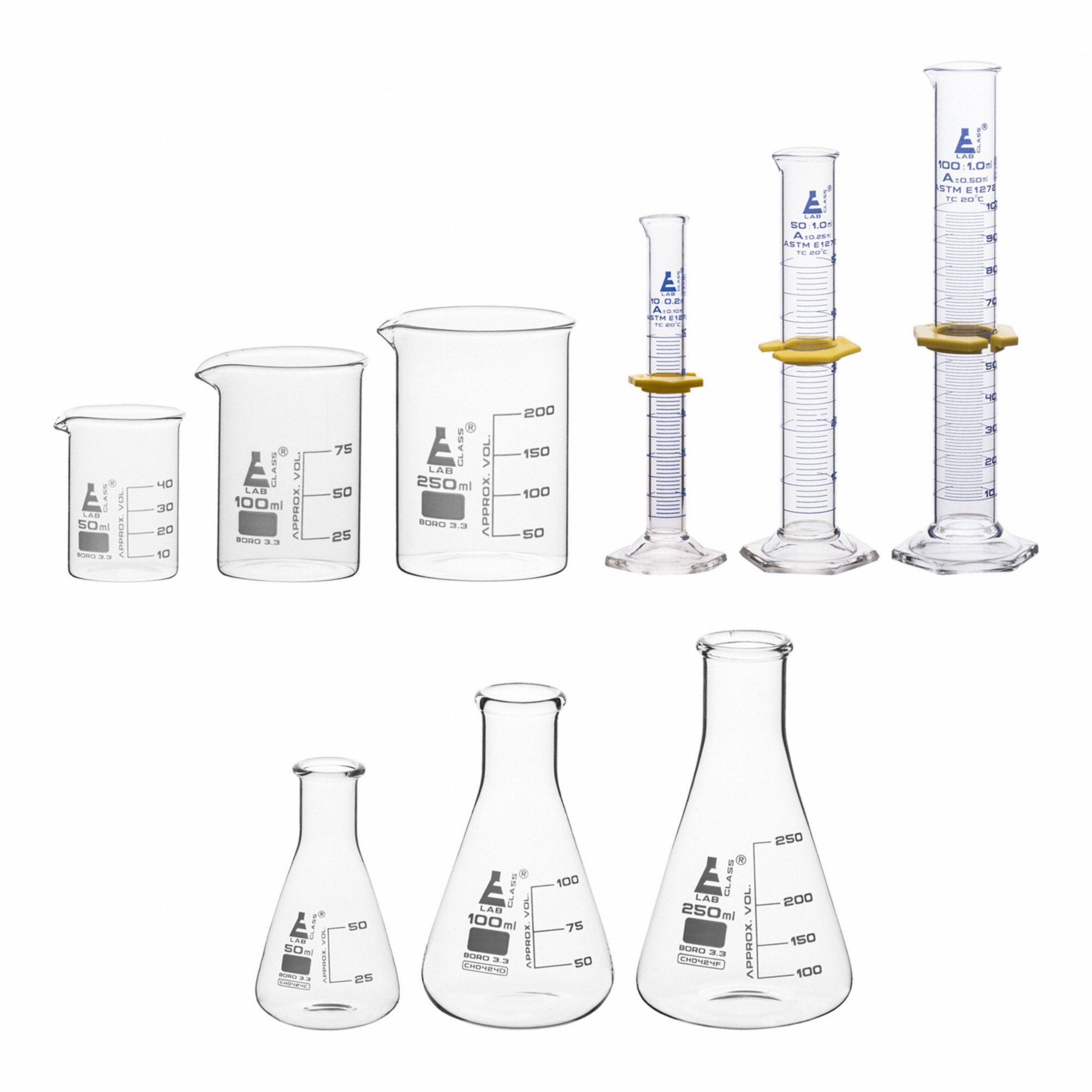 Mixed Glassware Set Borosilicate Glass