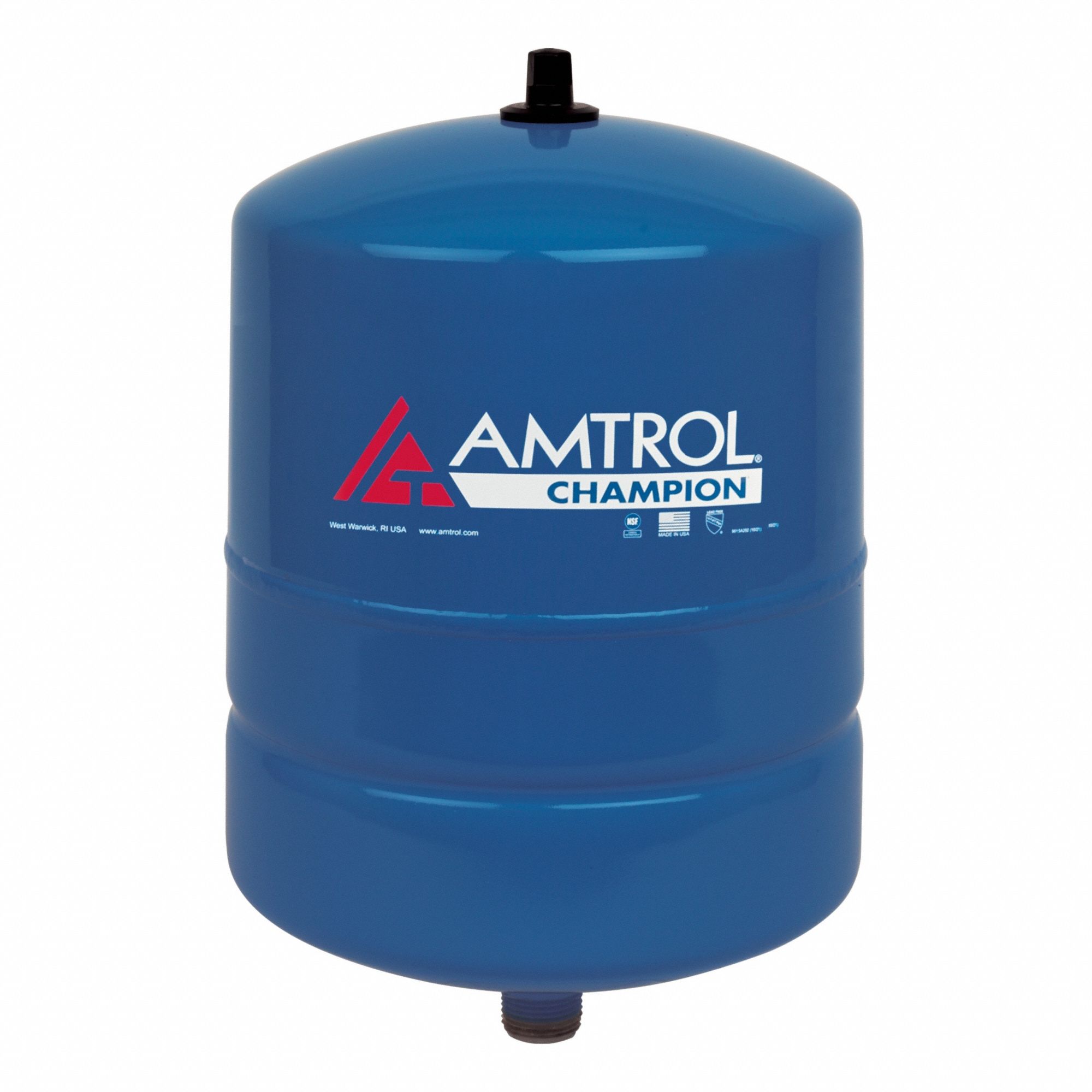 Well Tank 2 Gallon Inline: Champion, Horizontal/Vertical, 2 gal Tank Capacity, 3/4 in FNPT