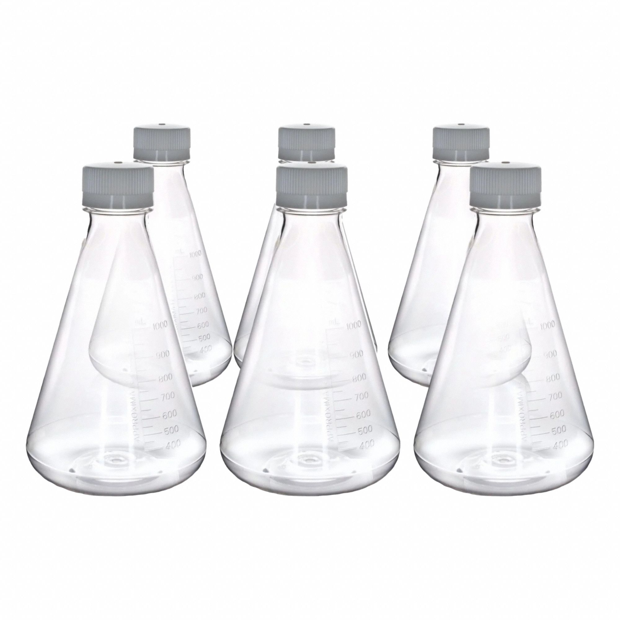 Erlenmeyer Flask Colorless 222 mm H PK6