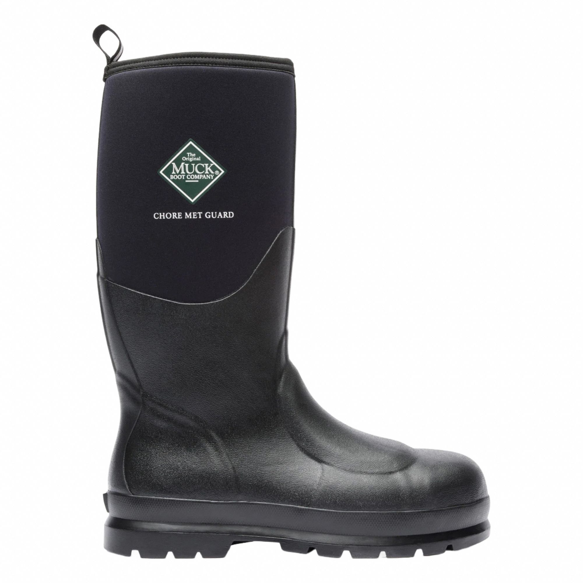 Rubber Boot, Black,
