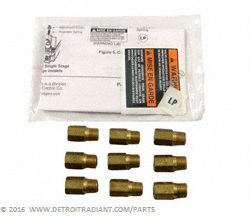 Propane Conversion Kit: Compatible with Unit Heater, Compatible with 807AE6