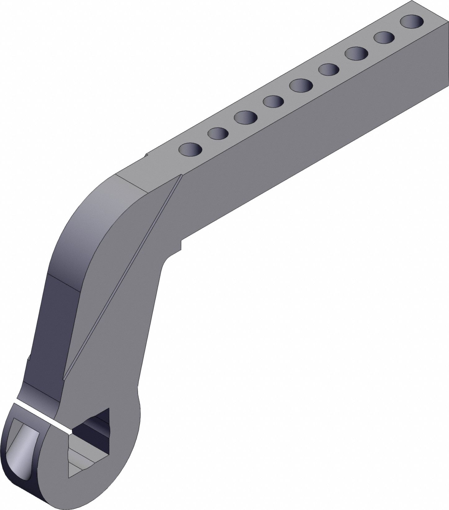 Pneumatic Cylinder Clamp Arm: Mfr Part # CKZ-63A539P-X6013, Fits 63 mm Bore Dia, CKZN