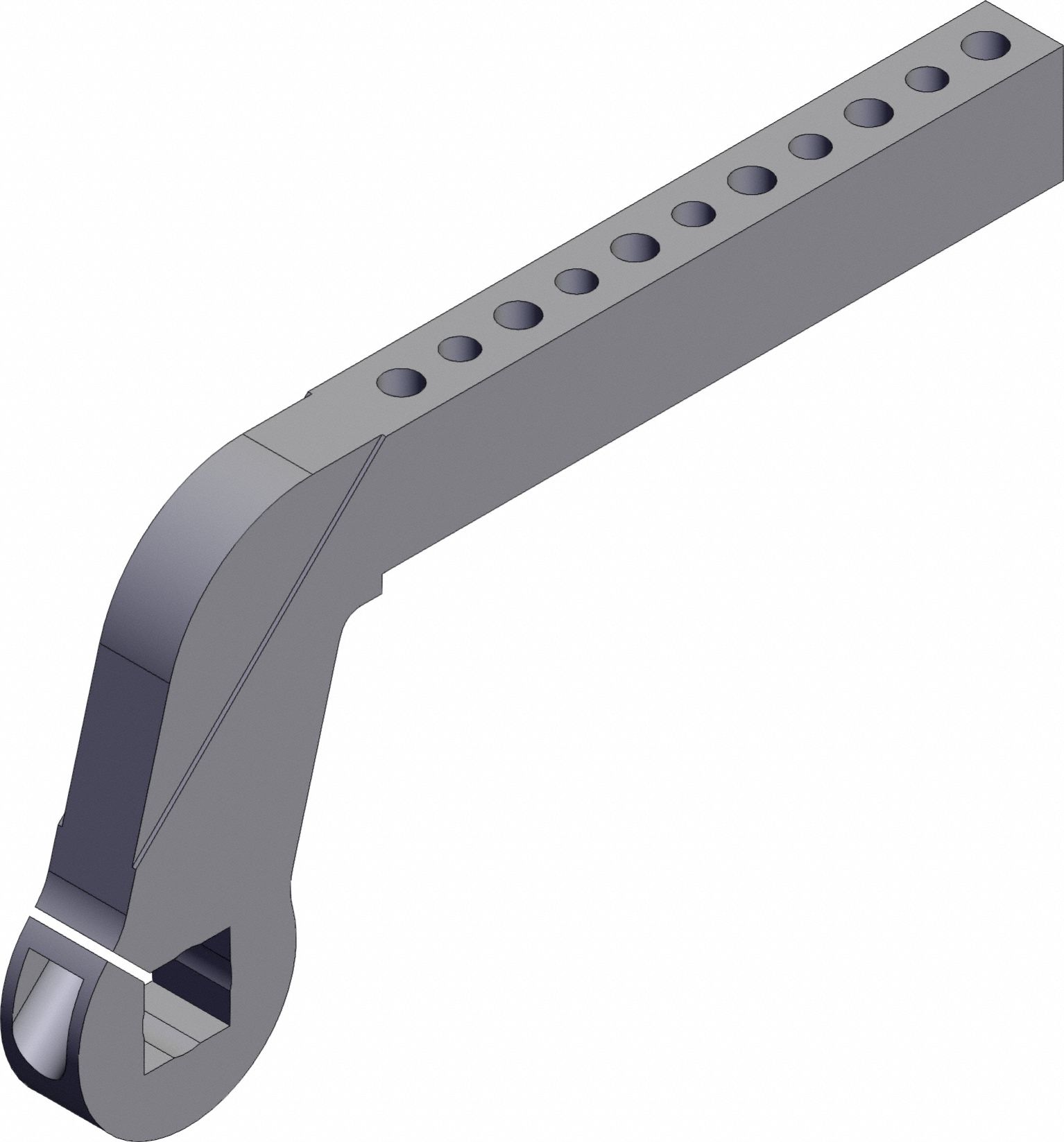 Pneumatic Cylinder Clamp Arm: Mfr Part # CKZ-63A540P-X6013, Fits 63 mm Bore Dia, CKZN