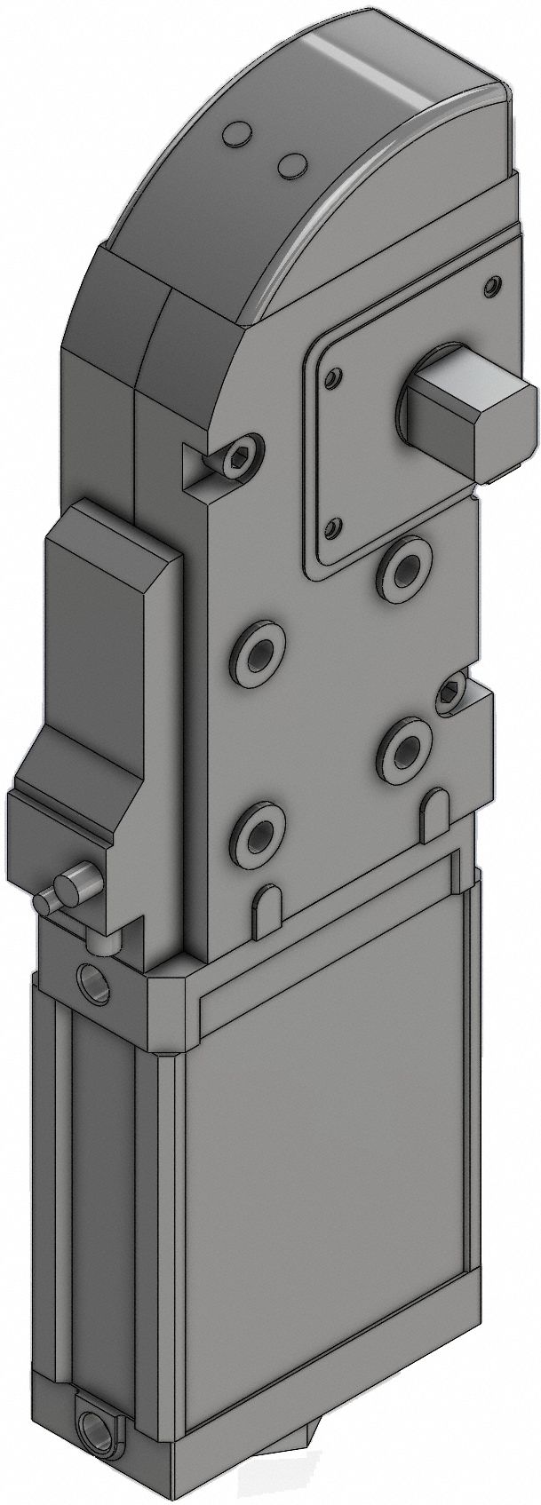 Power Clamp Cylinder: 80 mm Bore Dia, Steel, CKZ2N, G, P & F, Left Arm/Right Arm Arm, G