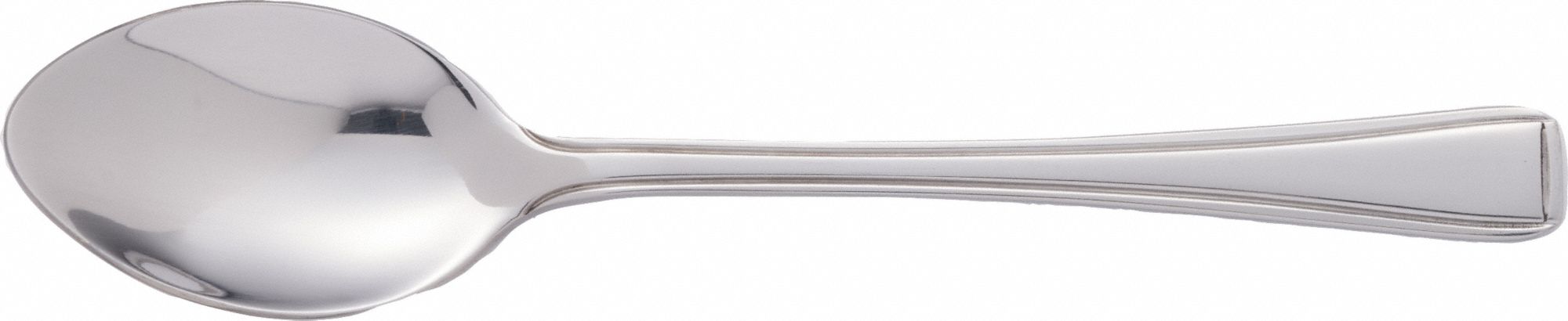 Teaspoon: Claymore, 18/0, Stainless Steel, 7 in Overall Lg, Silver