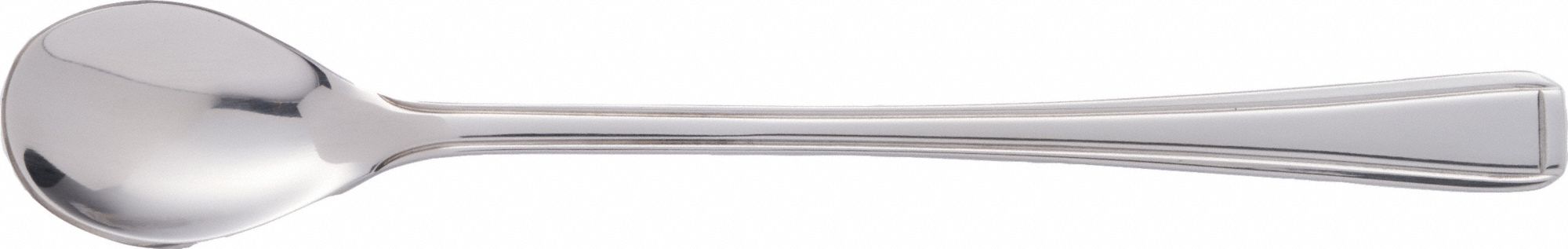 Ice Tea Spoon: Claymore, 18/0, Stainless Steel, 7 3/8 in Overall Lg, Silver