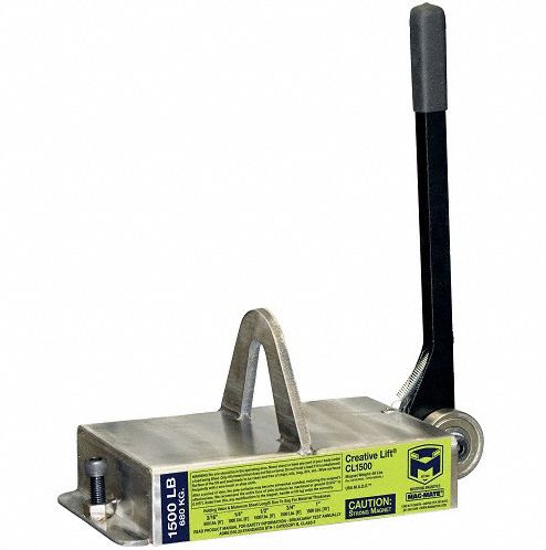 Lifting Magnet 1500 lb Flat Cap 10 1/2 L