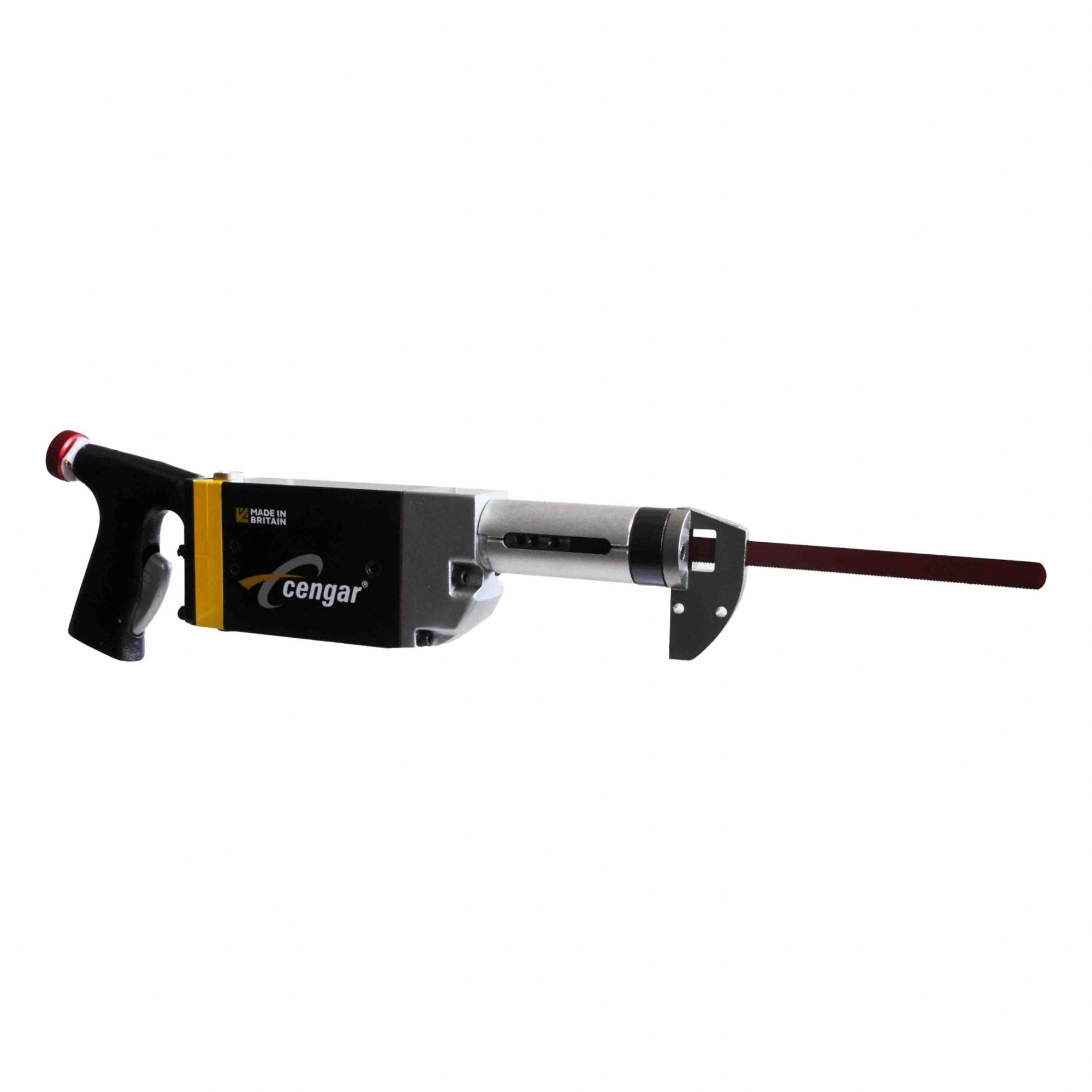 Reciprocating Saw: Pistol-Grip, 1, 200 stroke/min, 1/4 in NPT, 1 3/4 in Stroke Lg